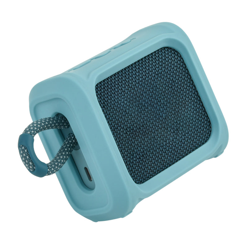LIGHTNING POWER Silicone Case for JBL GO3 Portable Speaker Sleeve Protective Cover with Strap LIGHTNING POWER Silicone Case for JBL GO3 Portable Speaker Sleeve Protective Cover with Strap